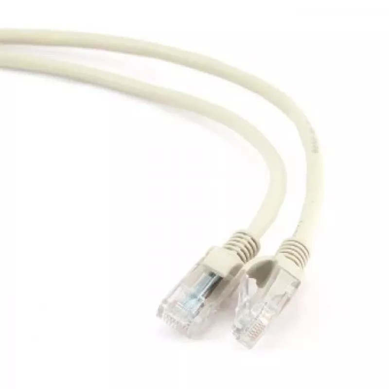 Kabel sieciowy Gembird PP12-5M Cat5e, 5 m, RJ-45 do RJ-45, 10/100/1000Base-T(X), beżowy