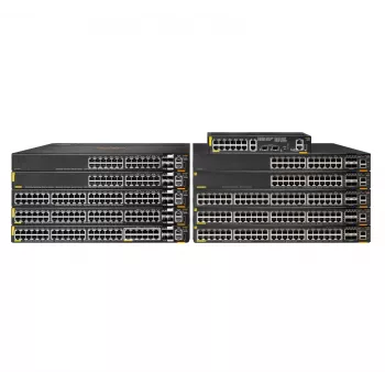 HPE - Aruba 6200F 12G Class4 PoE 2G/2SFP+ 139W Switch - Switch - L3 - zarządzany - 12 x 10/100/1000 (PoE+) + 2 x 100/1000 (Uplink) + 2 x 1 Gigabit / 10 Gigabit SFP+ do montażu w szafie