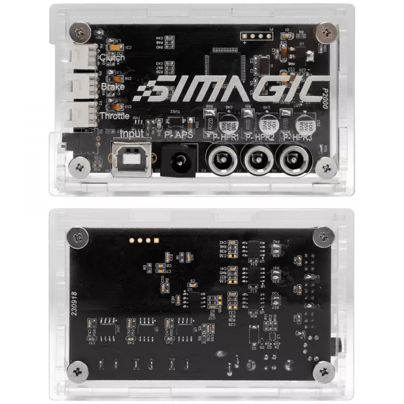 Skrzynka sterownicza haptyczna Simagic P2000-HCB z łącznością USB