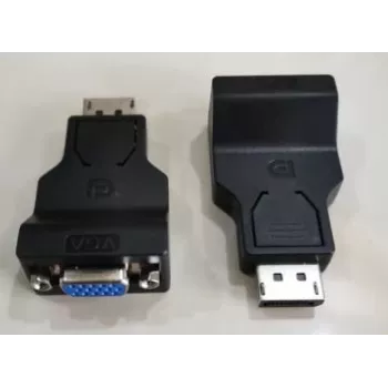 Adapter kabla wideo Microconnect MC-ITH-DP1.2-VGA DisplayPort VGA (D-Sub) Czarny