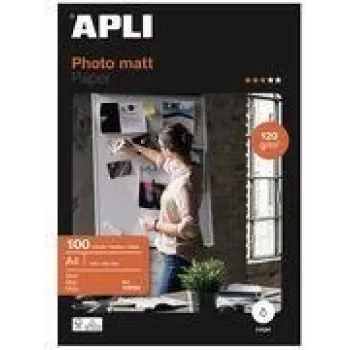 Photo Paper APLI 12626 A4 biały Matte 120 g/m² Inkjet