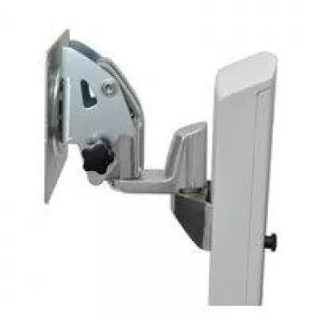 Ergotron Pan Pivot Kit - element montażowy do wyświetlacza LCD - polerowane aluminium - do Ergotron SV31, SV32 (97-650)