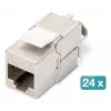 Digitus Modularny panel krosowy 24-portowy DN-91410-24 RJ-45 Cat6a Szary