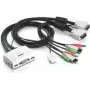 Zestaw kabli TRENDnet DVI-I, USB i audio KVM TK-232DV 3 m
