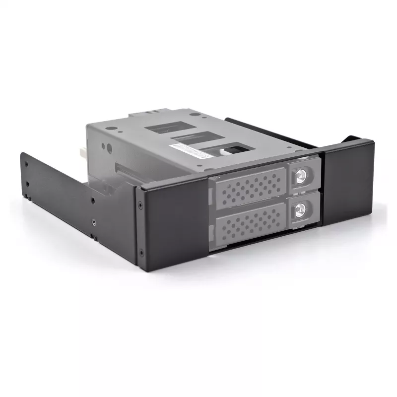 DeLOCK 5,25-calowa metalowa rama instalacyjna do przenośnego stelaża 47011 47019 47126 Kompatybilny typ stelaża Metal Szerokość 140 mm