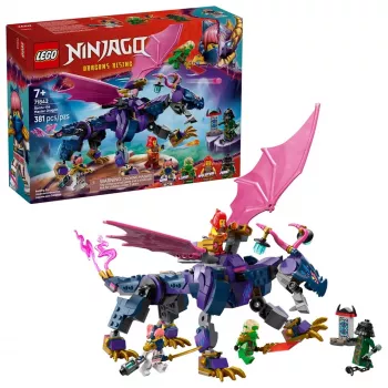 Klocki LEGO NINJAGO 71842 Rontu – mistrzowskie smoki – 381 elementów, 4 minifigurki, model do ekspozycji 130 mm