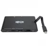 Stacja dokująca USB-C - 4K HDMI, VGA, USB 3.2 Gen 1, hub USB-A/C, Gigabit Ethernet, gniazda kart pamięci, ładowanie PD 100 W