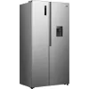 Gorenje HZF55082 NRS917E41XWD G400, wolnostojąca, drzwi amerykańskie, szary, 2 drzwi, dotykowy, LED