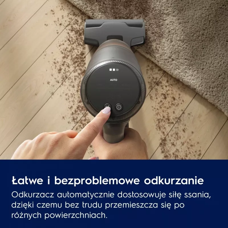 Electrolux EP82AB25UG odkurzacz pionowy/szczotka elektryczna Bateria Sucho Cykloniczny Bezworkowy 0.4 l 100 W Szary