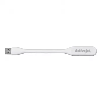 Lampka komputerowa LED USB Activejet biała