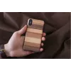 Etui na smartfona Man and Wood dla iPhone X/XS — czarne etui ochronne