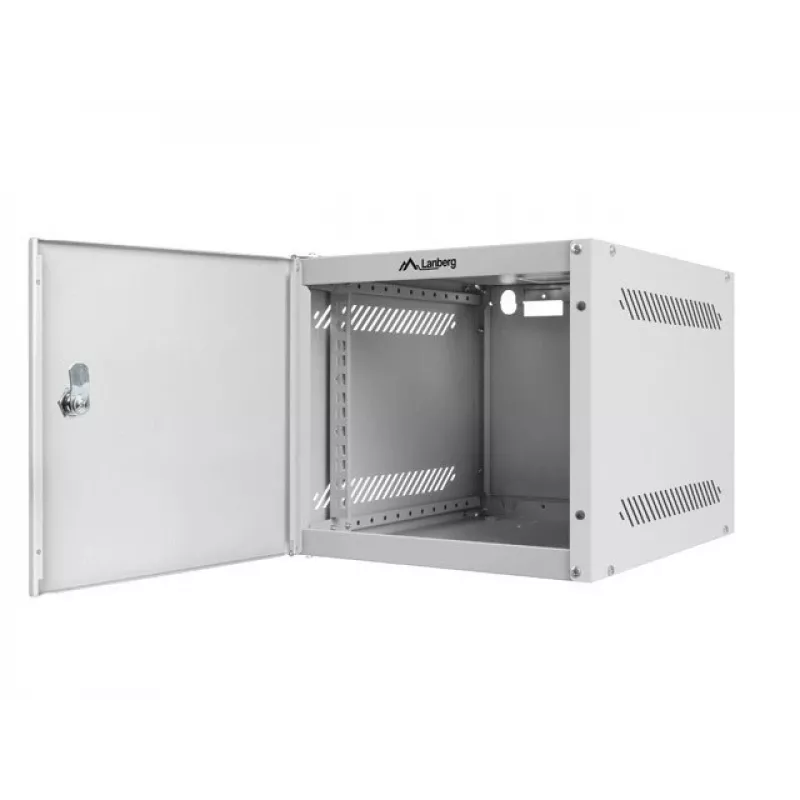 Szafa wisząca LANBERG WF10-2304-00S 4U, 280×310×247 mm, głębokość 240 mm, udźwig 20 kg, IP20, czarna