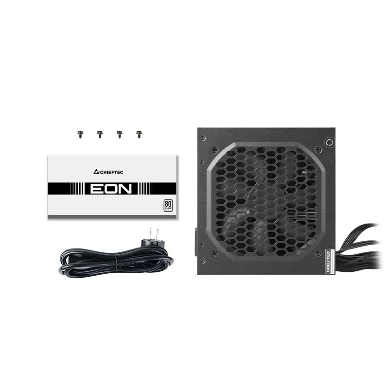 Chieftec EON zasilacz 600 W 20+4 pin ATX ATX Czarny