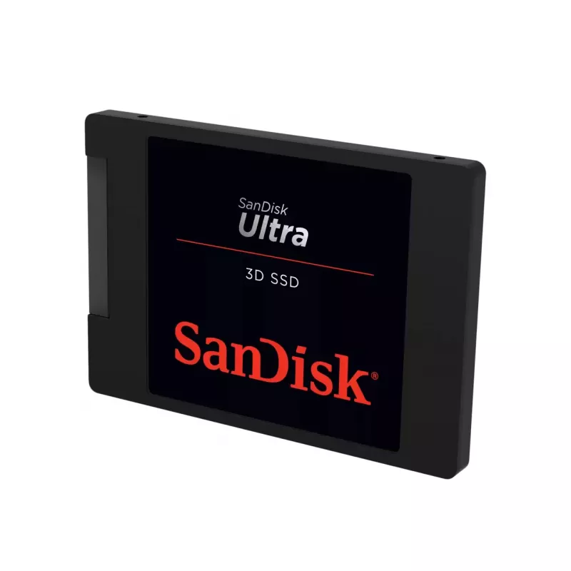 SanDisk Ultra 3D - SSD - 500GB - wewnętrzny - 2.5 (6,4 cm) - SATA 6Gb/s (SDSSDH3-500G-G26)