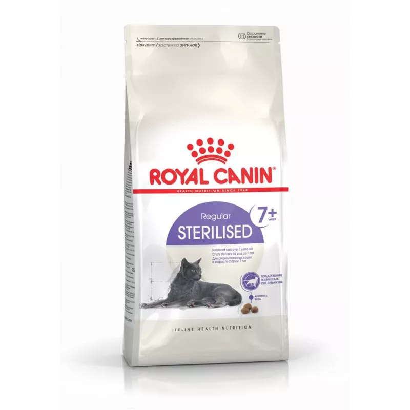 ROYAL CANIN Sterilised 7+ - sucha karma dla kotów - 10 kg