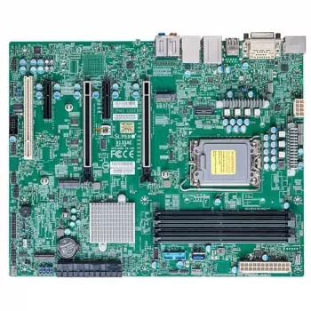 Supermicro - X13SAE - Płyta główna - ATX - Gniazdo LGA1700 - Chipset W680 - USB 3.2 Gen 1, USB 3.2 Gen 2, USB-C Gen 2x2 - Gigabit LAN, 2.5 Gigabit LAN - Karta graficzna zintegrowana (wymagany procesor)