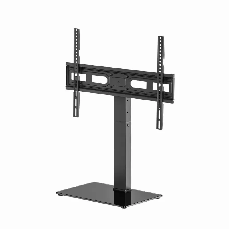 Podłogowy uchwyt do telewizora GEMBIRD TVS-D75S-01 do telewizorów 37–75 cali, stal, regulowana wysokość i kąt nachylenia, VESA 75x75–600x400, udźwig 40 kg