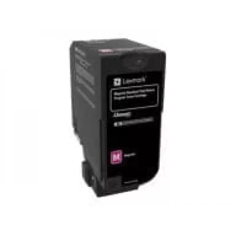 Lexmark 74C2SM0 kaseta z tonerem 1 szt. Oryginalny magenta