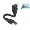 Kabel USB DeLOCK 0.15m 2xUSB3.0-A