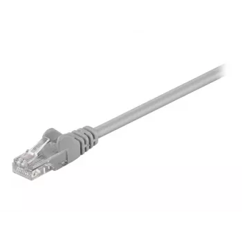 Wentronic Goobay - Kabel krosowy - RJ-45 (M) do RJ-45 (M) - 25,0 m - UTP - CAT 5e - Formowany - Szary (95635)
