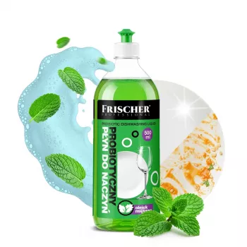 Płyn do mycia naczyń FRISCHER 500 ml — skoncentrowany detergent kuchenny do ręcznego mycia naczyń