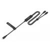 Kabel ładujący DIGITUS USB-C 2w1 140 W, USB-C na 2×USB-C, 1,8 m, USB 2.0, czarny