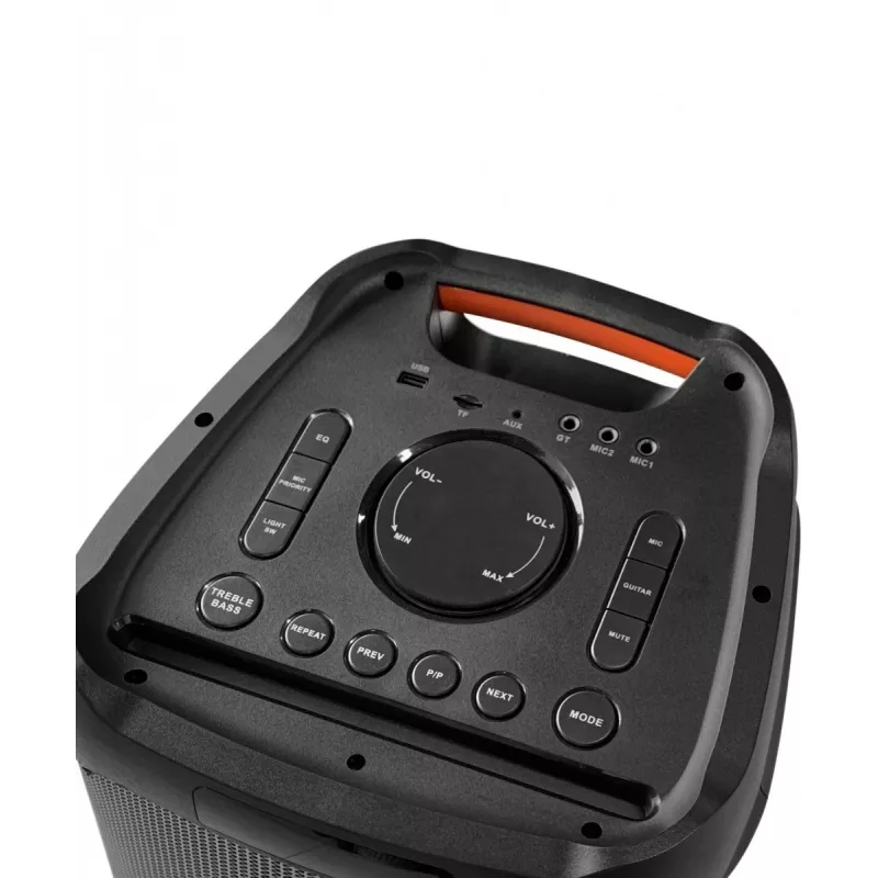 System karaoke Blaupunkt PB10DB 1000W mikrofon przewodowy wyświetlacz LED