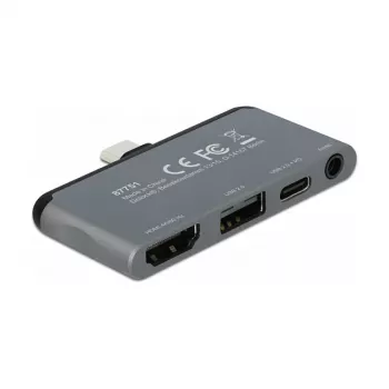 Stacja dokująca tablet Apple DeLOCK Mini stacja dokująca 4K 60 Hz