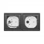 Puszka natynkowa GIRA 5502910 do systemów domofonowych, antracyt, 213×25,4×106,5 mm