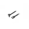 Kabel SATA III LANBERG CA-SASA-13CU-0050-BK 0,5 m, SATA 7-pin do 7-pin, 6 Gbit/s, czarny