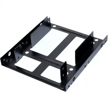 Rama montażowa ultron wewnętrzna 2x2.5 SSD/HDD metalowa czarna (377215)