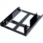 Rama montażowa ultron wewnętrzna 2x2.5 SSD/HDD metalowa czarna (377215)