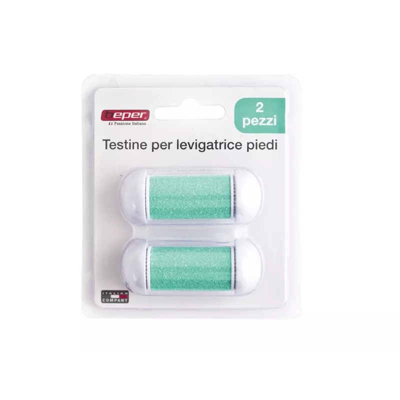 Zapasowe głowice Beper 40.948T do Collus Remover — akcesorium zamienne do manicure/pedicure