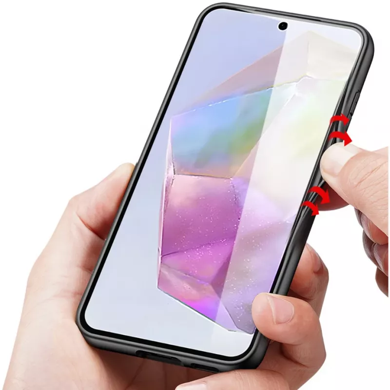StyleShell NYLO, etui na telefon czarne, Samsung Galaxy A36 5G