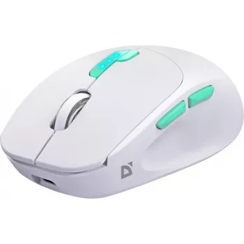Mysz Defender NITTA MM-307 RF+BT OPTYCZNA 1600dpi 6P BIAŁA