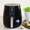 Frytkownica Blaupunkt AFD501 podwójna 2,5 L wolnostojąca 1500 W głębokiego smażenia Czarna