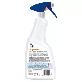 Mill Środek czyszczący w sprayu do kuchni, 555 ml