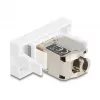 Moduł sieciowy RJ45 DELOCK 90904 Cat.6A z diodą LED do paneli Keystone i patch paneli
