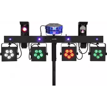 Zestaw oświetlenia LED EUROLITE KLS Scan Pro Next FX Kompaktowa konstrukcja RGBW