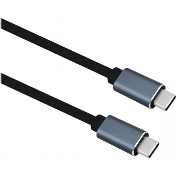 Kabel USB Helos 304319 USB 3.2 Gen 2 2 m USB C Czarny Szary