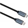 Kabel USB Helos 304319 USB 3.2 Gen 2 2 m USB C Czarny Szary