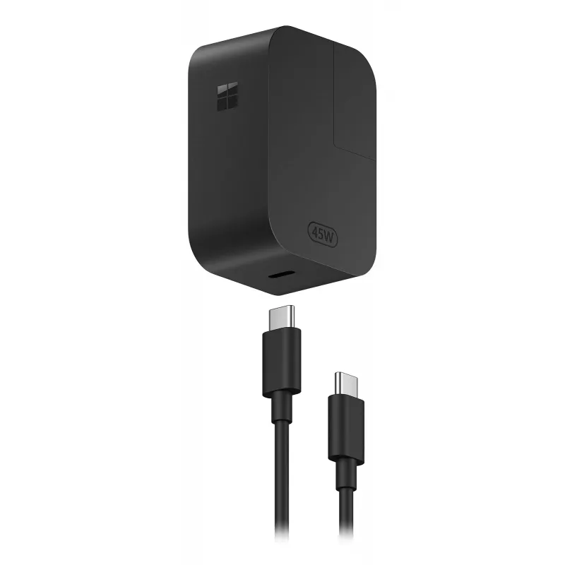 Ładowarka Microsoft Surface 45W USB-C sieciowa czarna uniwersalna