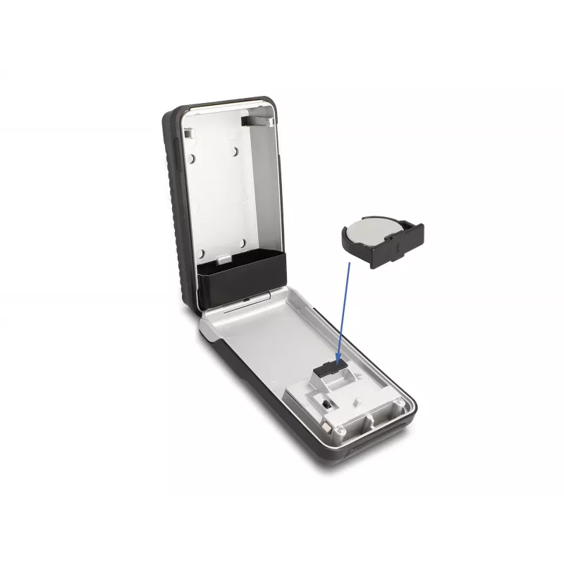 Key Cabinet DELOCK 20932 aluminiowo-plastikowy organizer na klucze z zamkiem szyfrowym, czarny