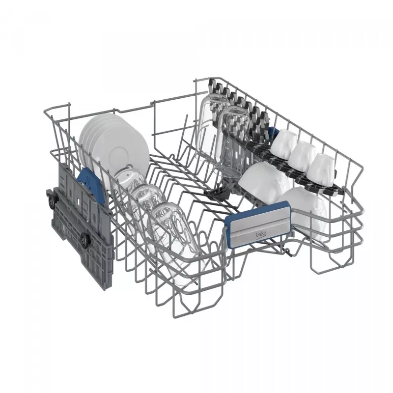 Zmywarka do zabudowy BEKO BDFS26123AQ, 45 cm, 10 kompletów, 49 dB, antracyt