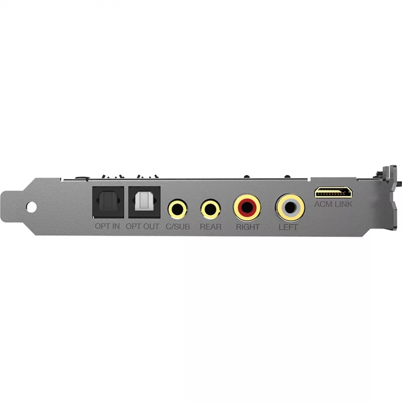 Karta dźwiękowa Creative Labs SoundBlaster AE-9 — odtwarzanie i nagrywanie 32-bit / 384 kHz