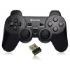 Gamepad VAKOSS GP-3925BK czarny bezprzewodowy RF analogowo-cyfrowy do PC i PlayStation 3, 12 przycisków, 2,4 GHz, nanoodbiornik