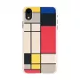 etui na smartfona man and wood for iPhone XR — drewniany tył, biała ramka
