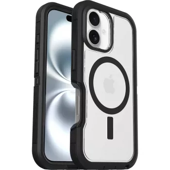 OtterBox Defender XT etui na iPhone 16 Dark Side przezroczysty/czarny