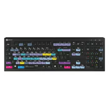 Klawiatura Logickeyboard ASTRA 2 USB AZERTY English Czarny