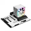 NZXT T120 RGB Chłodzenie procesora powietrzem 12 cm Biały 1 szt.
